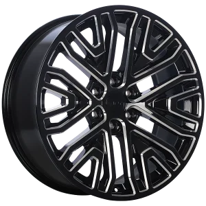 Art Replica Wheels – REPLICA 176 – Black – 20″x9″ 24mm – Summer Wheels – R1762001B
